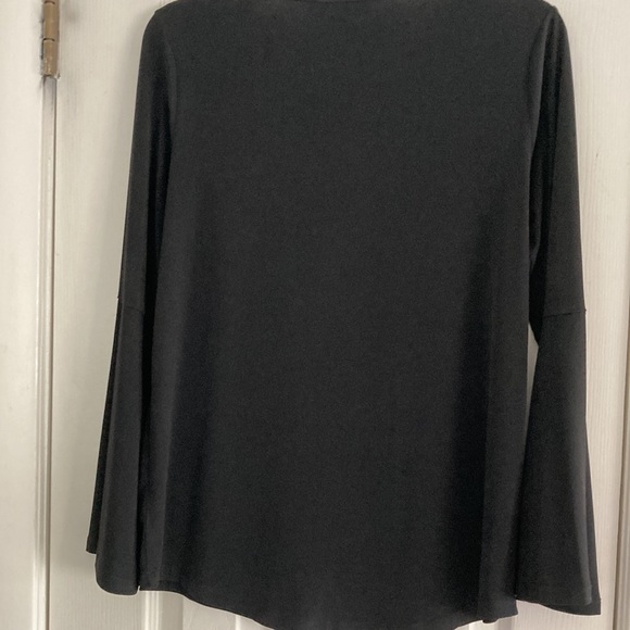 MICHAEL KORS VELL SLEEVE BAR- KEYHOLE BLOUSE SIZE S - Picture 4 of 7